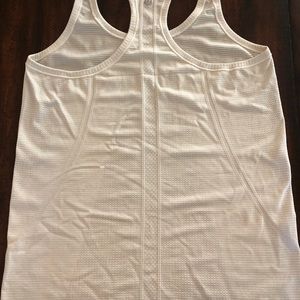 lululemon athletica Tops - LULULEMON white racerback tank lululemon athletica Tops - LULULEMON white racerback tank